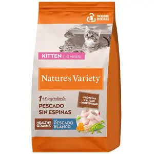 Nature's Variety Healthy Grains Kitten poisson blanc pour chat - 1,25 ... pas cher