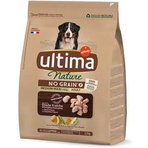 Ultima Nature No Grain Medium / Maxi dinde pour chien - 2,7 kg pas cher