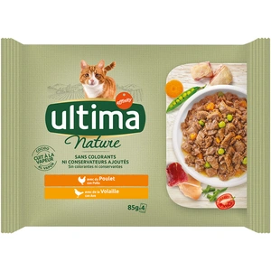 Ultima Cat Nature 4 x 85 g pour chat - volailleVendu parzooplus-be