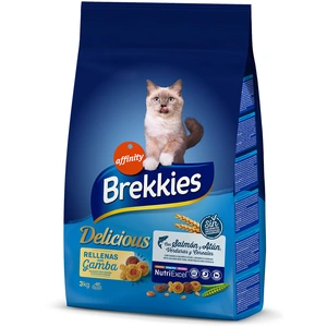 Brekkies Alimentation pour Les Chats délicieux avec Une sélection de Poisson - 3000 GRVendu parzooplus-be