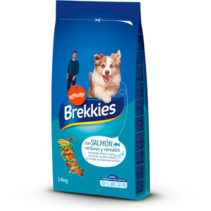 14kg Brekkies saumon - Croquettes pour chien pas cher