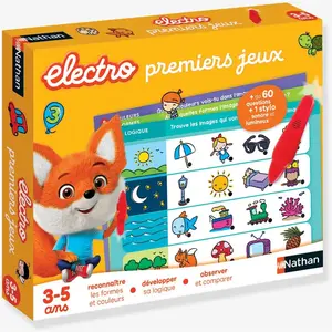 Nathan Electro premiers Jeu éducatif électronique pour les enfants de 3 à 5 ans, 31619 pas cher
