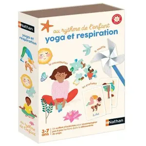 Jeu découverte Nathan Au rythme de l'enfant Concentration et yoga pas cher