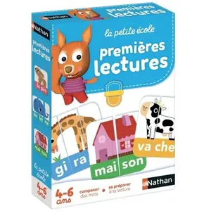 NATHAN La Petite Ecole - Premières Lectures - Jeu éducatif pas cher
