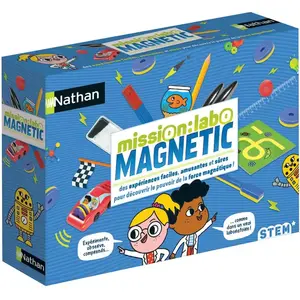 Nathan Mission Labo Magnetic Lab coffret pas cher