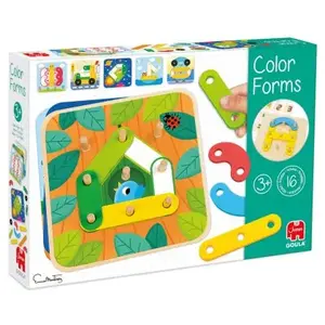 Comparateur de prix : Goula- Color Forms-Jeu éducatif et Apprentissage des Couleurs pour Enfant Dès 3 Ans, 53474