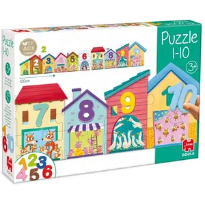 Jumbo - Goula - Telpuzzel 1-10 - Kinderpuzzel pas cher