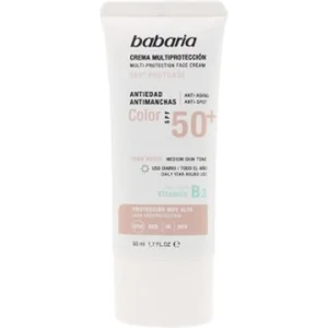BABARIA - Babaria Solar Multiprotection Anti-SPot Cream Color Spf50 50ml pas cher