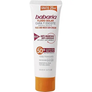 Gezichtszonnecrème SOLAR ADN SENSITIVE Babaria Spf 50 (75 ml) (Uniseks) (75 ml) pas cher