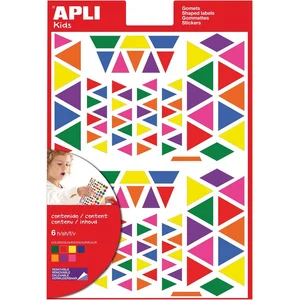 Apli kids Gommettes - Triangles x 720Vendu parbol