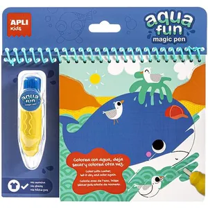 Comparateur de prix : Apli kids Livre de coloriage à l'eau - Aqua Fun Magic Water - Animaux marins
