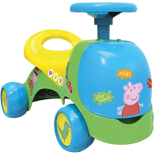 NINCO Correpasillos et Andador Peppa Pig - CHICCO - CHICOS-2N1 - Bleu - 4 roues - Mixte pas cher