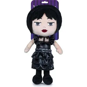 Wednesday Rag Doll Plush Toy, 32cm pas cher