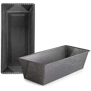 Ibili Moule à gâteau perforé 30 cm acier noir 835130 pas cher