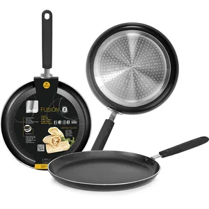 Poêle à crêpes - IBILI - Fusion - 26 cm - Aluminium - Antiadhésif - Compatible induction