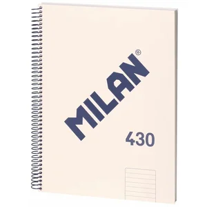 Merkloos / Sans marque Notitieboekje Milan 430 Beige A4 80 Lakens (3 Stuks) pas cher