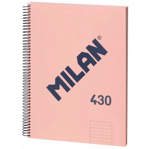 Merkloos / Sans marque Notitieboekje Milan 430 Roze A4 80 Lakens (3 Stuks) pas cher