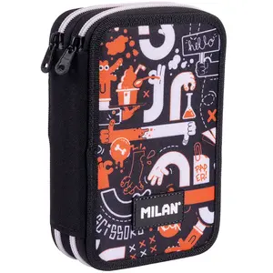 Milan Trousse à Crayons à Deux étages Remplie Doigts Série Spéciale pas cher