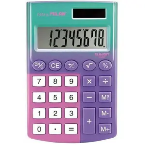 Milan, Calculatrice, Calculatrice Potet Calculatrice à 8 chiffres (Cel... pas cher