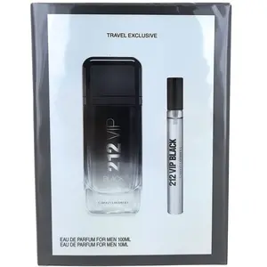 Ensemble de parfum pour hommes Carolina Herrera 212 VIP Black Edp pas cher