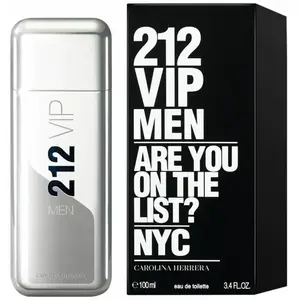 Carolina Herrera Eau De Toilette 212 Vip Men 100ml pas cher