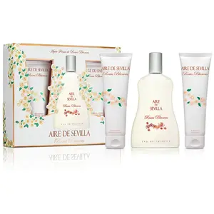 Comparateur de prix : Aire De Seville Roses Blanches Coffret 3 pcs