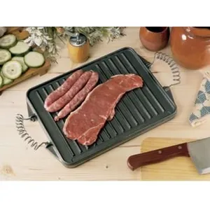Plancha Fonte de Fer Rect - Marque - Modèle - Gaz - Braise Barbecue
