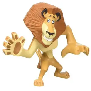 Comansi Comansy Madagascar Alex de leeuw zwaaiend - Speelfiguur - 9cm pas cher