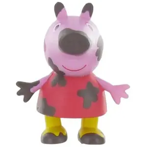 Juratoys Licences Figurine Peppa Pig Boue - Peppa Pig - 6 Cm pas cher