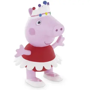 Comansi Juratoys Licences Figurine Peppa Pig Danse - Peppa Pig - 7 Cm pas cher