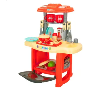 Colorbaby Mini Cuisine Électrique Avec Lumière Et Son Et 20 Accessoires pas cher