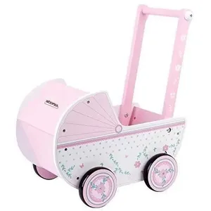 WOOMAX - Carrito de muñecas madera (46475) pas cher