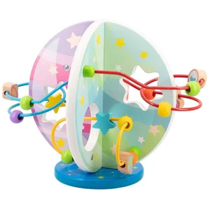 WOOMAX Colorbaby 46441 Perles en Bois pas cher