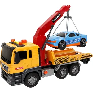 Speed&go 39058 Camion Grue à Friction Avec Lumière Et Son 1:10 pas cher