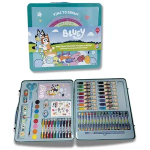 Cefa Boîte De Peinture Métallique Bleue pas cher