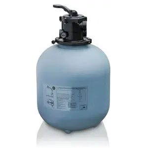 Filtre indépendant soufflé - GRE - Ø500mm - Vanne top 5 voies - Pour piscines gros volumes et enterrées