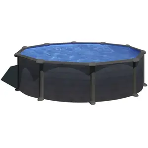 Gre Gré Kea stalen zwembad set - 460 x 120 cm pas cher