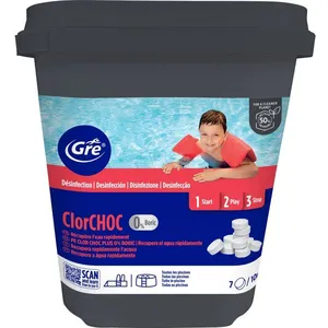 Chlore choc - GRE - Pastilles - 5 Kg - Pastilles 30 g - Formule 0 % ac... pas cher