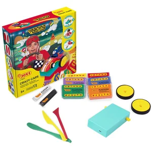 Jeu jovi pâte à modeler jovitech crazy cars course kit pas cher