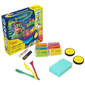 Jovi Kit De Pâte à Modeler Crazy Cars Monsters pas cher