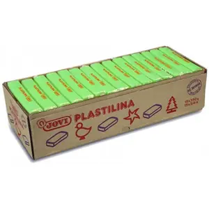 Pâte à modeler Jovi School Vert clair (15 Pièces) pas cher