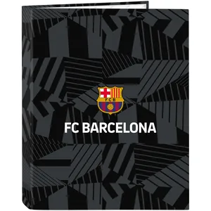 FC Barcelona, Classeur, Ringbuch F.C. Barcelona Black Schwarz A4 26.5 ... pas cher