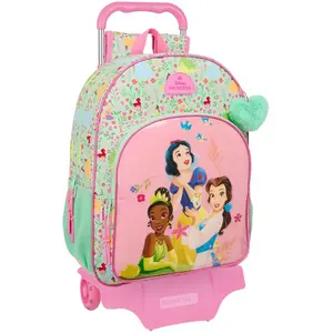 Safta Sac à Dos à Roulettes Trolley Princesas Disney Bloom pas cher