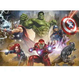 Puzzle 1000 pièces AVENGERS - EDUCA - Dessins animés et BD - Enfant 12 ans+ pas cher