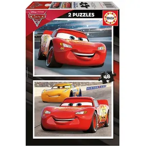 Educa 2X48 CARS 3 pas cher