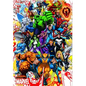 Puzzle Marvel 500 pièces - Educa - Les Héros de Marvel