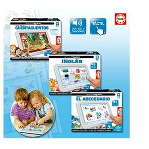 Educa Borras Jeu De Société Educate Touch Junior Apprends L´alphabet pas cher