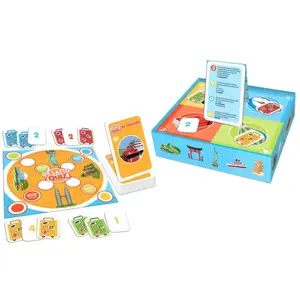 Educa - Défi Quiz-Découvrir le Monde Jeu de Société, Multicolore (18218) pas cher