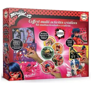 Educa Borras Educa Multi Activités Miraculous Ladybug pas cher