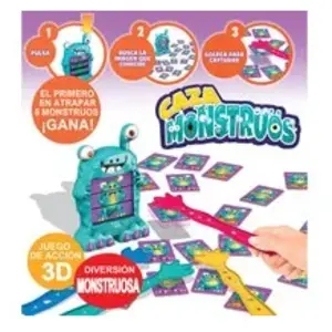 Educa Borras Jeu De Plateau Interactif Chasse Aux Monstres pas cher